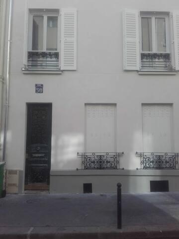 Studio Rue Gauthey Paris 17 Ngoại thất bức ảnh